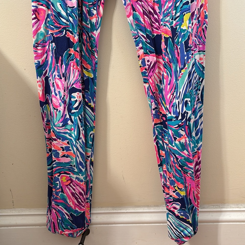 Lilly Pulitzer Ailsie Jumpsuit True Blue Seas Size Medium - Picture 6 of 10